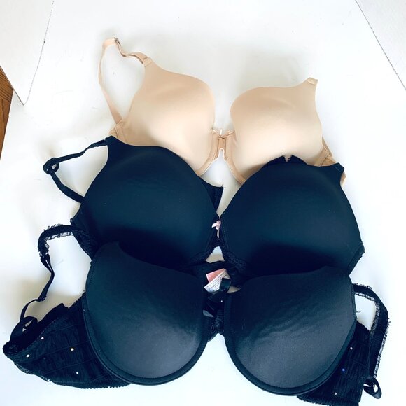 BRAS 3 Size 36D by  Pink Madenform Secret Treasures - Picture 1 of 10